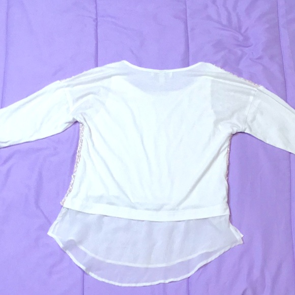 Speechless pink lace top for kids - Picture 3 of 4